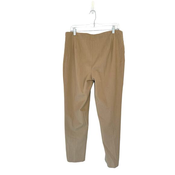 Talbots Tan Khaki Work Office Business Career Heritage Ankle‎ Pants Size 12 - Picture 6 of 10
